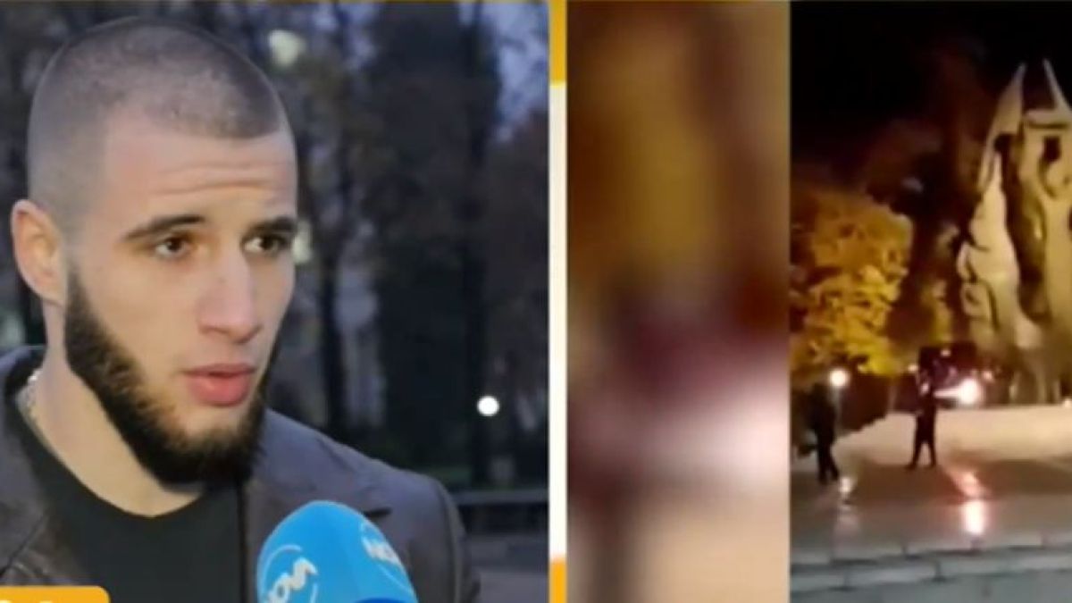 Проговори рапърът, поругал паметника на Съединението ВИДЕО