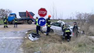 КАДРИ от дрон показват кошмара след мелето на пътя Пловдив-Карлово