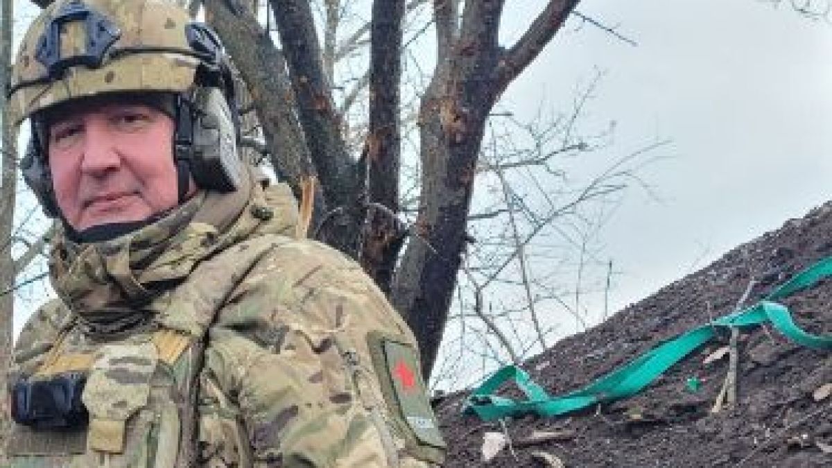 Рогозин попадна под жесток украински обстрел и стана страшно СНИМКИ 
