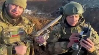 ВИДЕО от войната: Чеченците на Кадиров в люта битка с НАТО-вски наемници 