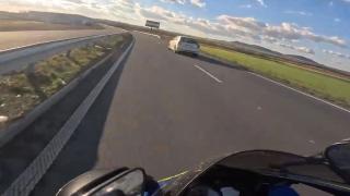 Ужасяващо ВИДЕО от пътя Несебър - Бургас потресе всички