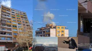 Извънредна ситуация в Кърджали, жени бягат от панически от блок ВИДЕО 