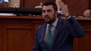Бесен скандал в НС: Рашков реве от трибуната, Георгиев: "Наздраве, пийнете си!" БЛИЦ TV