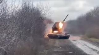 ВИДЕО от войната: "ТОС" на групата "О" засипва с огън позициите на ВСУ