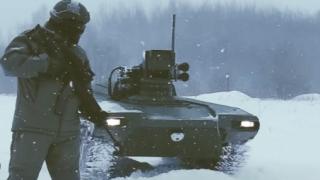 Руските бойни роботи "Маркер" ще се включат в зоната на военните действия ВИДЕО