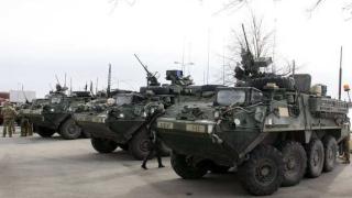 ВИДЕО от войната: Първи кадри на обучението на украински бойци с US БМП "Брадли"
