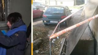 Софиянка и кучето ѝ се потрошиха в 3-метрова шахта ВИДЕО