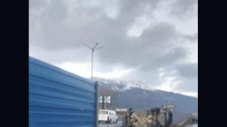 Първо в БЛИЦ! Голяма беля в София в ранни зори ВИДЕО