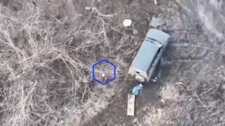 ВИДЕО от войната: Дрон на 3-та руска бригада провали евакуацията на бойци от ВСУ