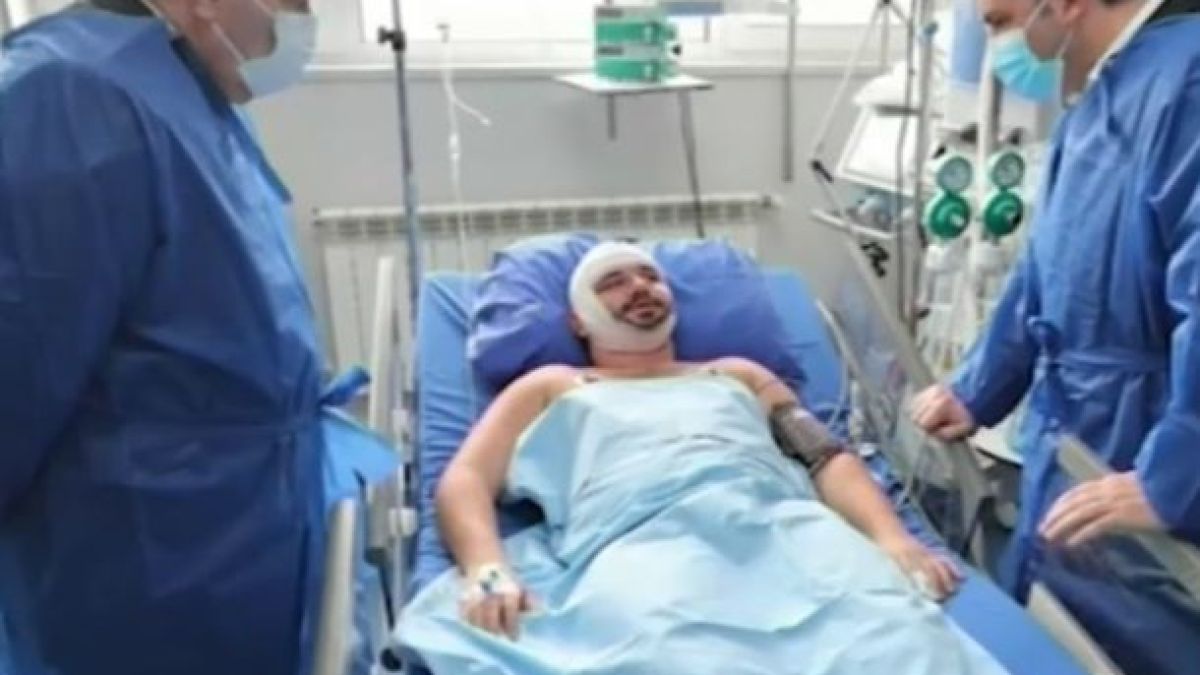 Оперираха челюстта на пребития в Охрид Християн във ВМА ВИДЕО 