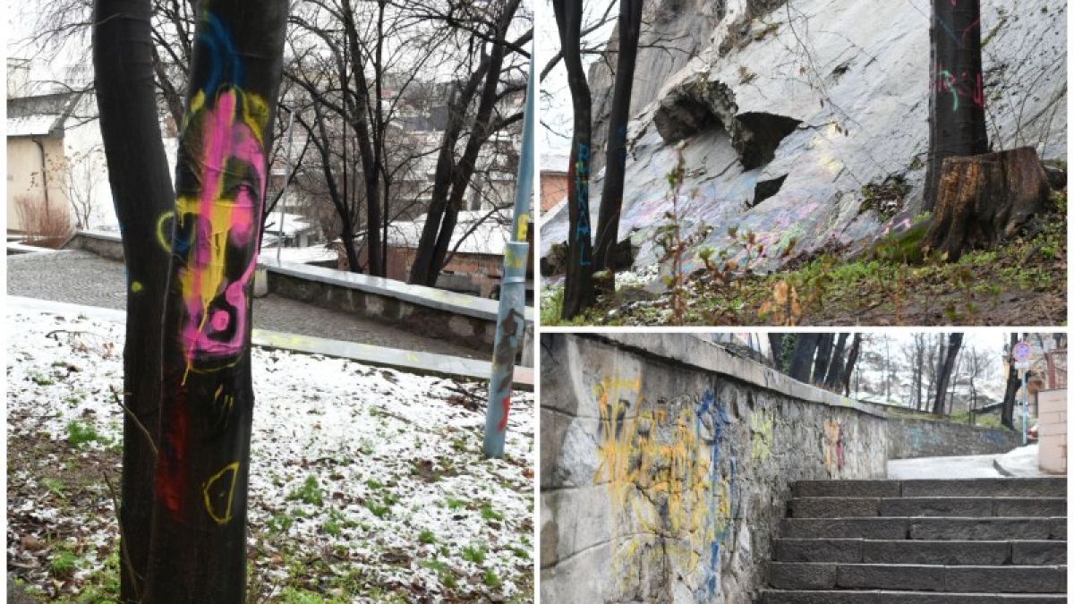 Яж ми х*я, секс услуги и други грозни изцепки - драскачите се върнаха в Пловдив СНИМКИ