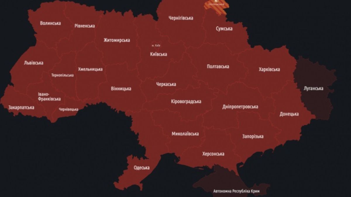 Нова масирана ракетна атака по Украйна, всички области на страната станаха червени ВИДЕО