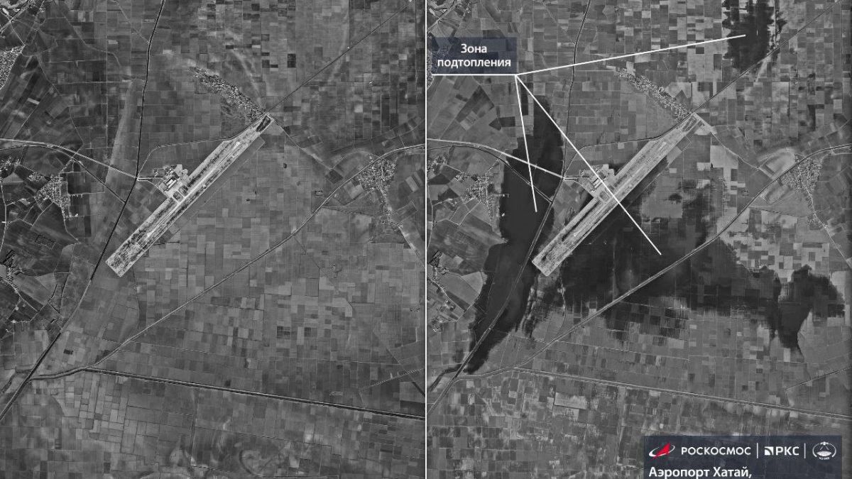 "Роскосмос" показа сателитни СНИМКИ на гигантската пукнатина в Турция след земетресението