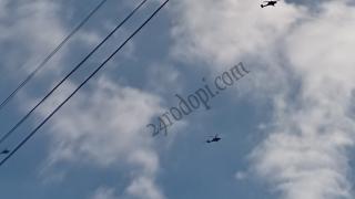 Бойни хеликоптери кръжат над Кърджали, какво се случва?! СНИМКА