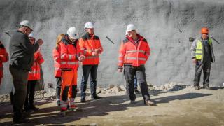 Важен жп инфраструктурен проект започна с водосвет до София СНИМКИ