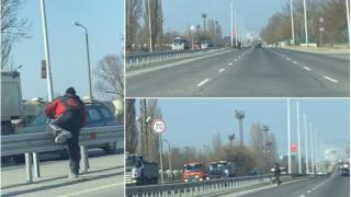 Камикадзе изплаши пловдивските шофьори ВИДЕО