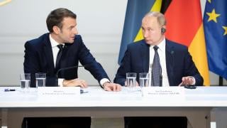 Макрон със страшна закана към Путин: Няма да има мир, докато...