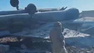 ВИДЕО от войната: Руски ракети изпепелиха база на украинските ВВС 