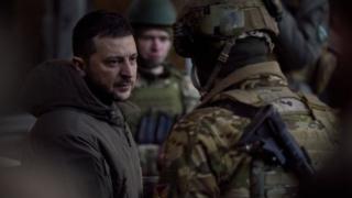 За първи път показаха бункера на Зеленски 