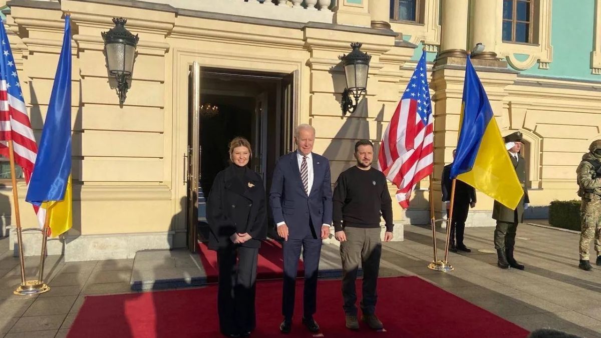 Шамар за Путин: Разкриха как Байдън е пристигнал тайно в Киев, за да обяви нови санкции срещу Русия ВИДЕО