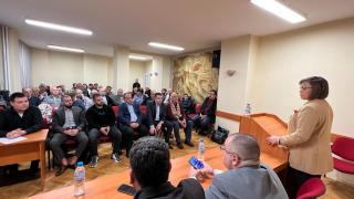 Нинова в Оборище: Първата ни работа в новото НС са цените и доходите        