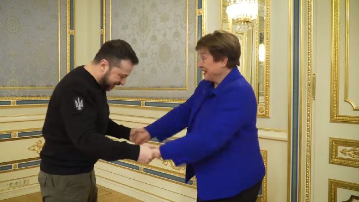 Кристалина Георгиева с първи думи след посещението си в Киев 