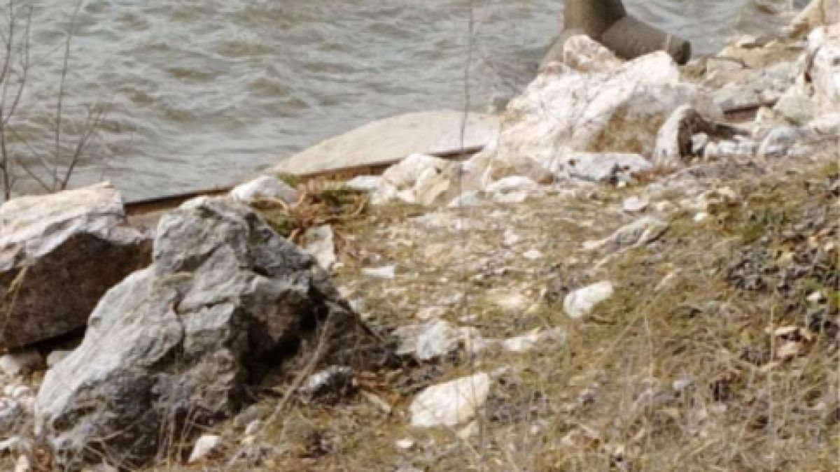 Ураганният вятър хвърли кола в ледените води на язовир "Батак" СНИМКА