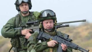 ВИДЕО от войната: Руски десантчици от отряд "Черна мамба" в атака 