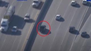Луда гонка заради крадена кола завърши потресаващо ВИДЕО