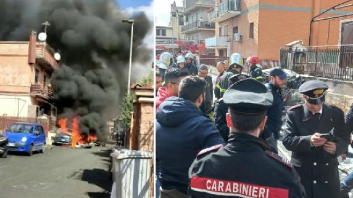 Два самолета се сблъскаха край Рим, има загинали ВИДЕО 