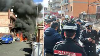 Два самолета се сблъскаха край Рим, има загинали ВИДЕО 