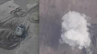 ВИДЕО от войната: Руски "Ланцет" унищожава "невидим" британски ЗРК Stormer HVM