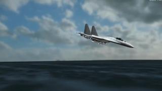 US канал показа как Су-27 е свалил американския дрон над Черно море