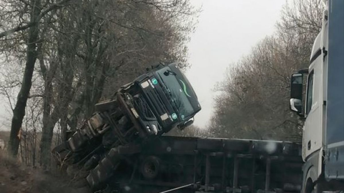  Ето какво направи ТИР на Е-79, такова нещо не се вижда всеки ден
