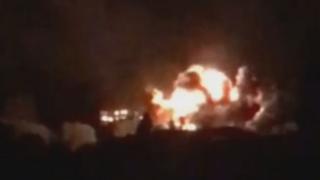 ВИДЕО от войната: Показаха удар с дрон-камикадзе "Шахид" по Лвов