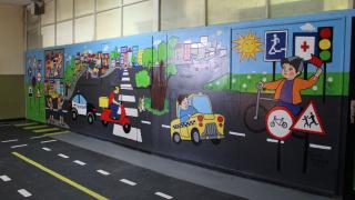 Площадка за безопасност на движението бе открита в ОУ „Тома Кърджиев“