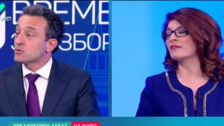 Цирк в bTV: Атанасова подбра Лорер, а той шашна всички с тази нечленоразделна реакция СНИМКИ