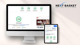NEXT BASKET с отлични резултати в тестовете за скорост на Google