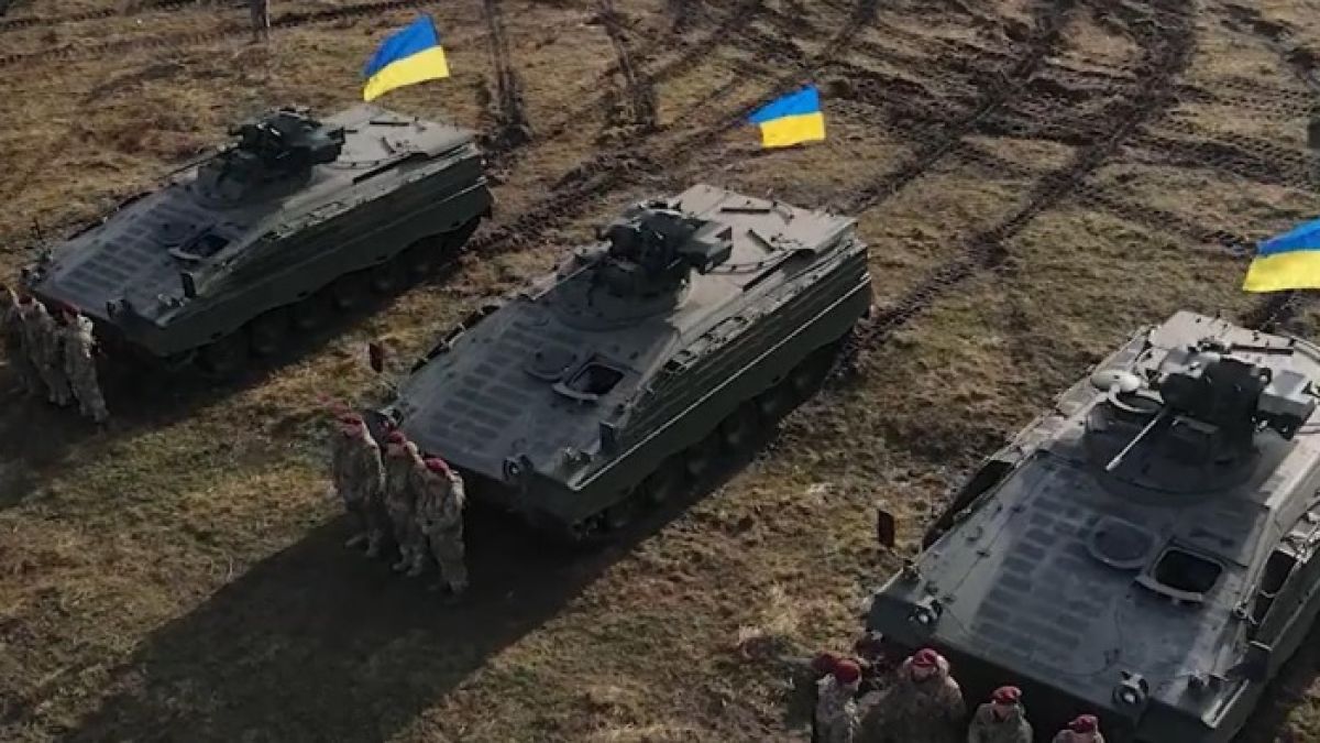ВИДЕО от войната: Резников с голямо изпълнение на немските BMP Marder