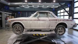 За първи път от 38 г. насам измиха този много интересен Fiat, резултатът е поразителен ВИДЕО