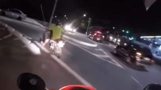 Зрелищно полицейско преследване като във филм бе запечатано на ВИДЕО