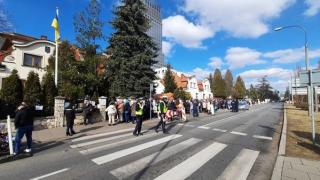 63-г. украинец се самозапали пред консулството в Краков 