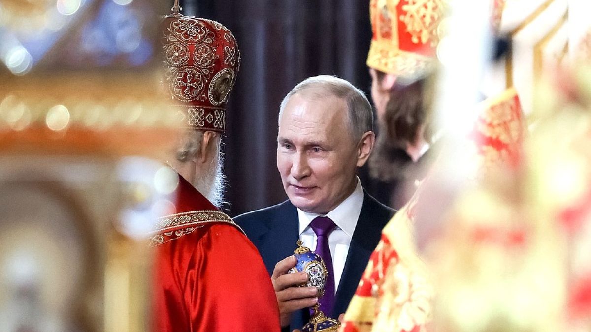 Ето къде се появи малко преди Възкресение Владимир Путин СНИМКИ 
