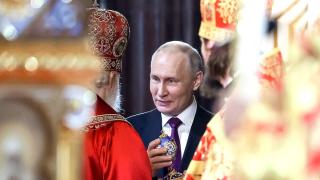 Ето къде се появи малко преди Възкресение Владимир Путин СНИМКИ 
