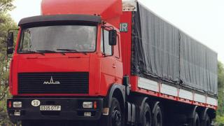 Соцреклама на камион МАЗ взриви мрежата ВИДЕО 