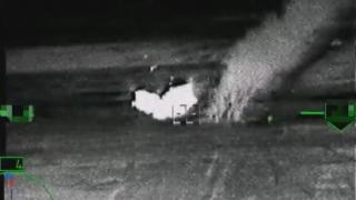ВИДЕО от войната: Ка-52 унищожи с точно попадение първата украинска БМП Bradley
