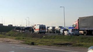 Ад на натоварен столичен булевард, ето какво се случва СНИМКИ 