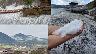 Небесна стихия помля Кърджалийско СНИМКИ 