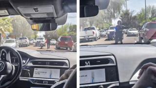 Полицаи в шок! Какво прави това безпилотно такси ВИДЕО