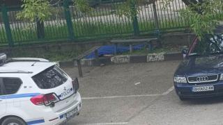 Зловеща гледка край пейка във Видин СНИМКИ 18+